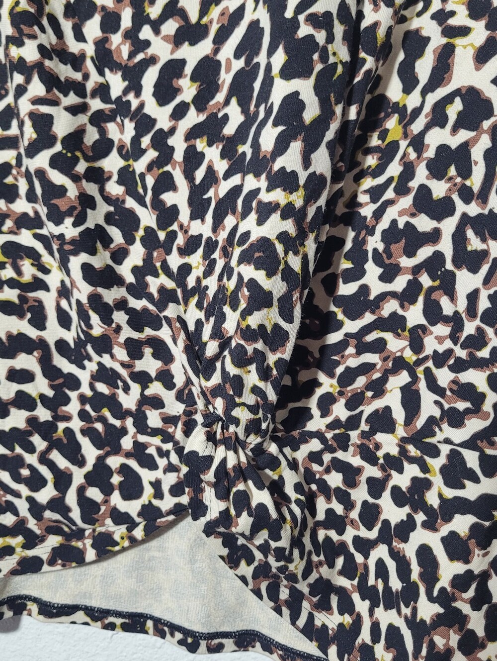 Cabi Knotty Tank Top Sleeveless Leopard Animal Print Twist Front 5759 XXL 2XL - Picture 5 of 7
